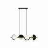 Sale Viokef Suspension Darcy, noir/bronze, à 4 lampes