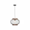 Online Viokef Suspension Darling en acier et bois, ronde