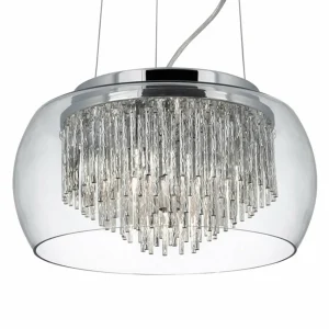 Cheap Searchlight Suspension de verre Curva au design brillant