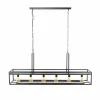 Clearance Zijlstra Suspension Dekorla, à 6 lampes, couleur charbon