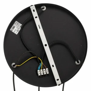 Online TK Lighting Suspension Devi, transparente à 3 lampes ronde