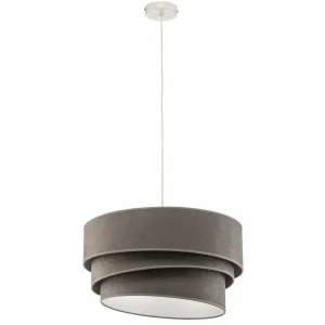 Shop Duolla Suspension Devon, grise/blanche Ø45 cm