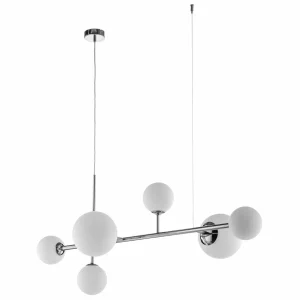Best Sale ALDEX Suspension Dione à six lampes, chromée