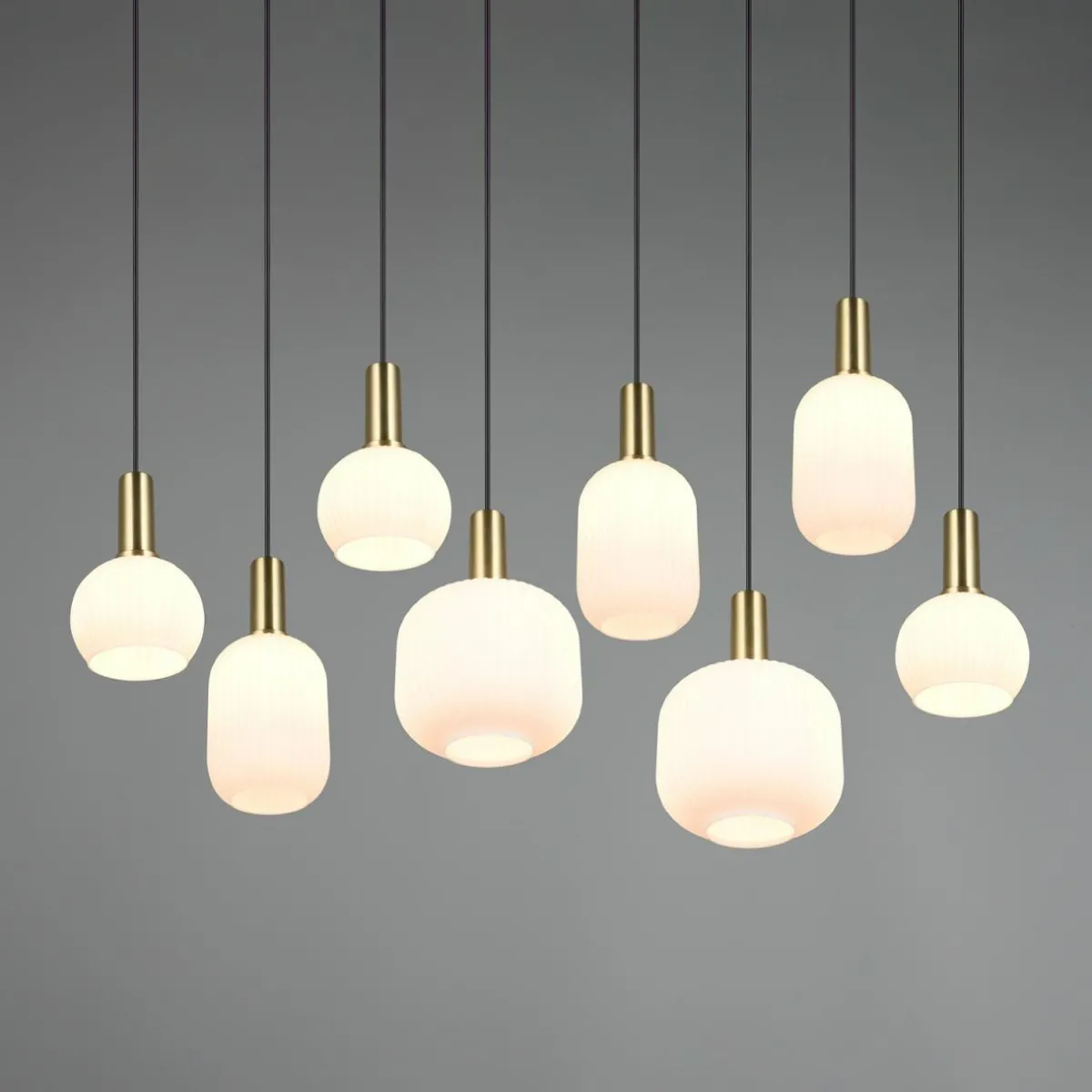 suspension_diva___lampes_laiton_opale_mtal_verre_2.webp Shop Trio Lighting Suspension Diva, à 8 lampes, laiton, opale, métal, verre