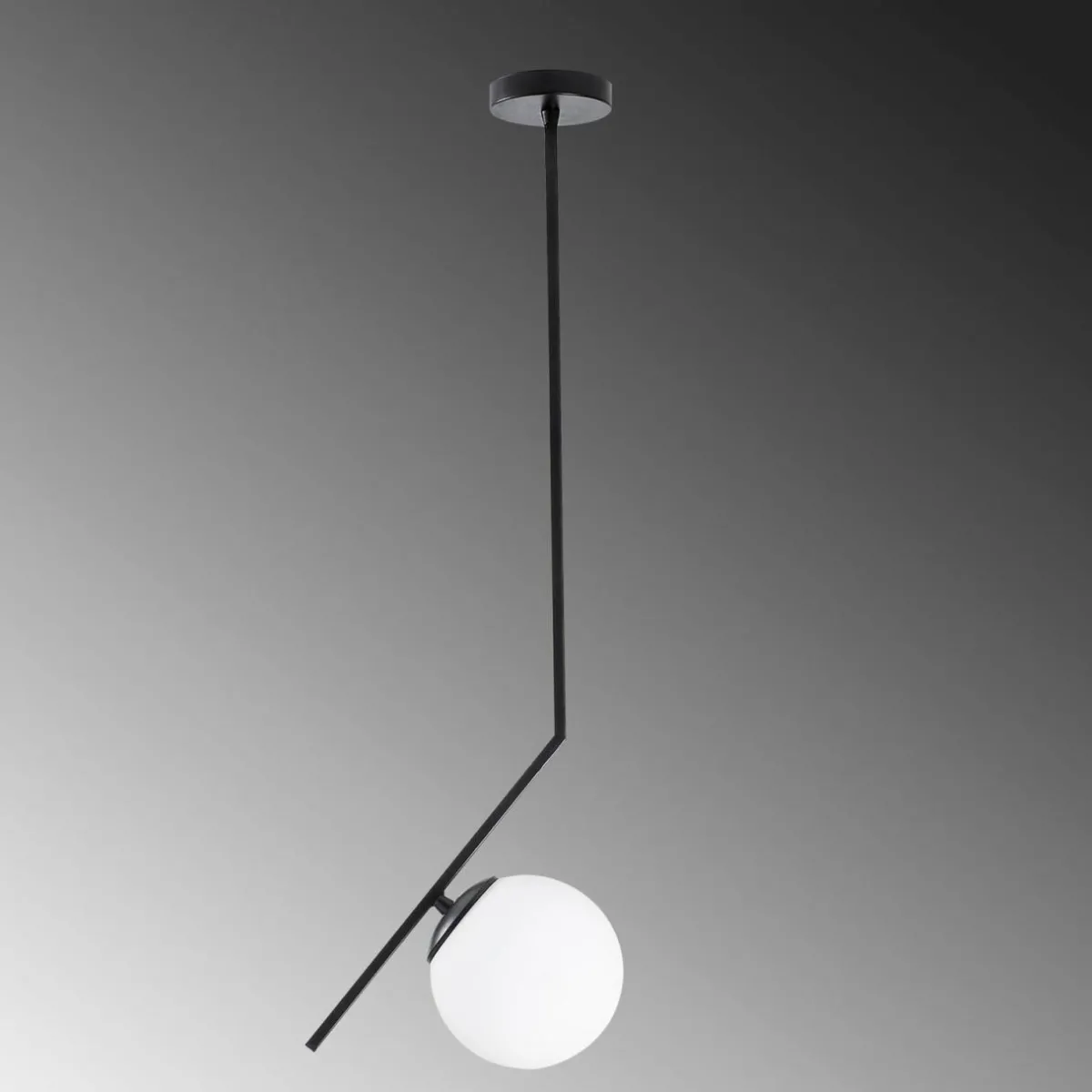 suspension_dolunay_av_noir_un_abatjour_en_verre_1.webp Best Sale Opviq Suspension Dolunay 143-AV, noir, un abat-jour en verre