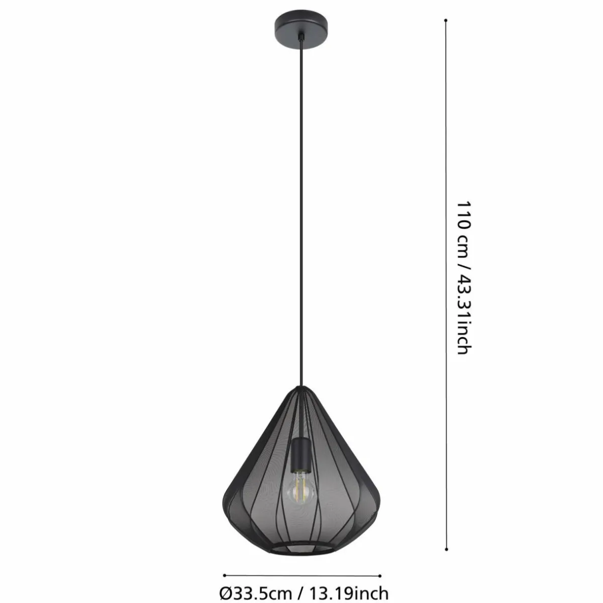 suspension_dolwen_noir___cm_2.webp Cheap EGLO Suspension Dolwen, noir, Ø 33,5 cm