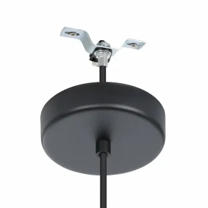 Cheap EGLO Suspension Dolwen, noir, Ø 33,5 cm