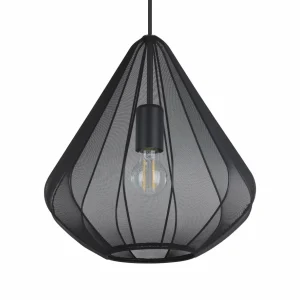 Cheap EGLO Suspension Dolwen, noir, Ø 33,5 cm
