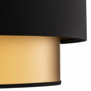 Best Maco Design Suspension Dorina, noir/or Ø 60cm