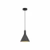 Fashion Viokef Suspension Dot, béton, noir
