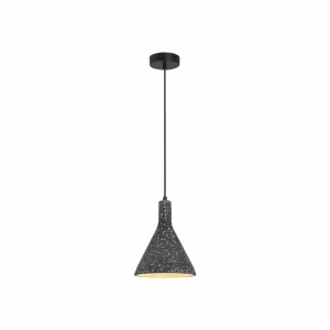 Fashion Viokef Suspension Dot, béton, noir