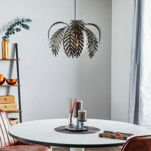 Clearance ONLI Suspension Dubaï, décor palmiers, Ø 46 cm, bronze