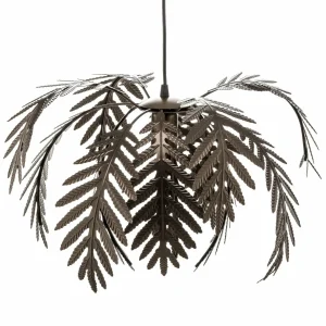Clearance ONLI Suspension Dubaï, décor palmiers, Ø 46 cm, bronze