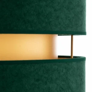 Cheap Duolla Suspension Duo, verte/dorée, Ø 60 cm, à 1 lampe