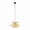 Store Markslöjd Suspension Duplici, fiche, naturel, bambou, Ø 57 cm