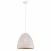 Cheap Nowodvorski Lighting Suspension Egg M en métal, Ø 38 cm, blanc