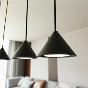 Cheap EMIBIG LIGHTING Suspension Elit, 1 lampe, noir, métal