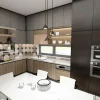 Discount EMIBIG LIGHTING Suspension Elit, 3 lampes, Ø 20 cm, noir, métal, GX53