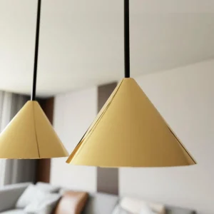 Online EMIBIG LIGHTING Suspension Elit, 6 lampes, doré, métal