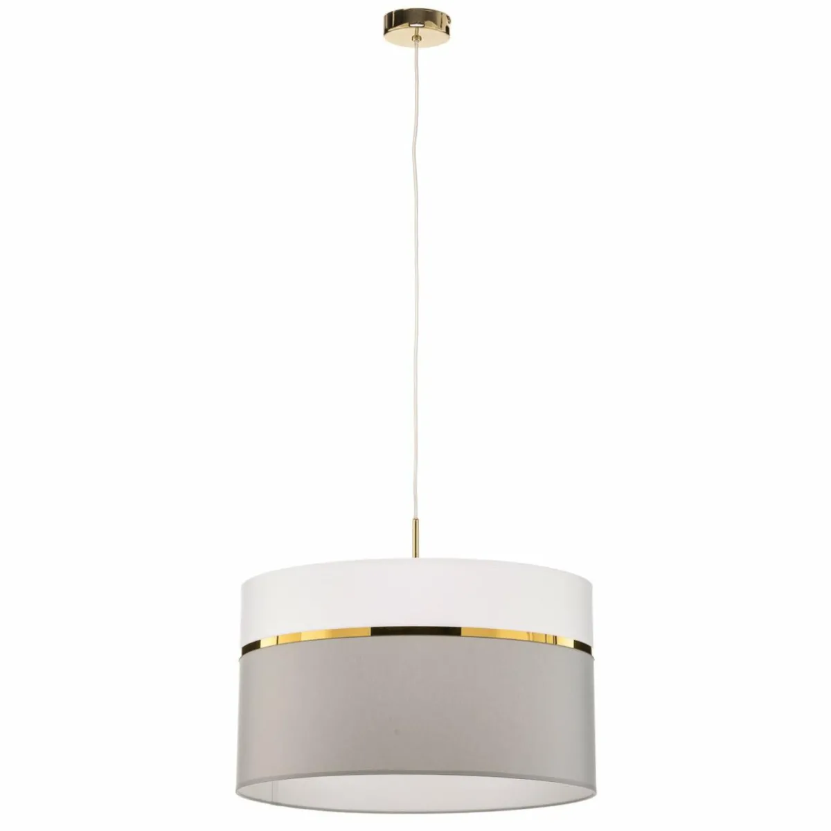 suspension_en_tissu_long__lampe_blancgrislaiton_1.webp Online Argon Suspension en tissu Long 1 lampe blanc/gris/laiton