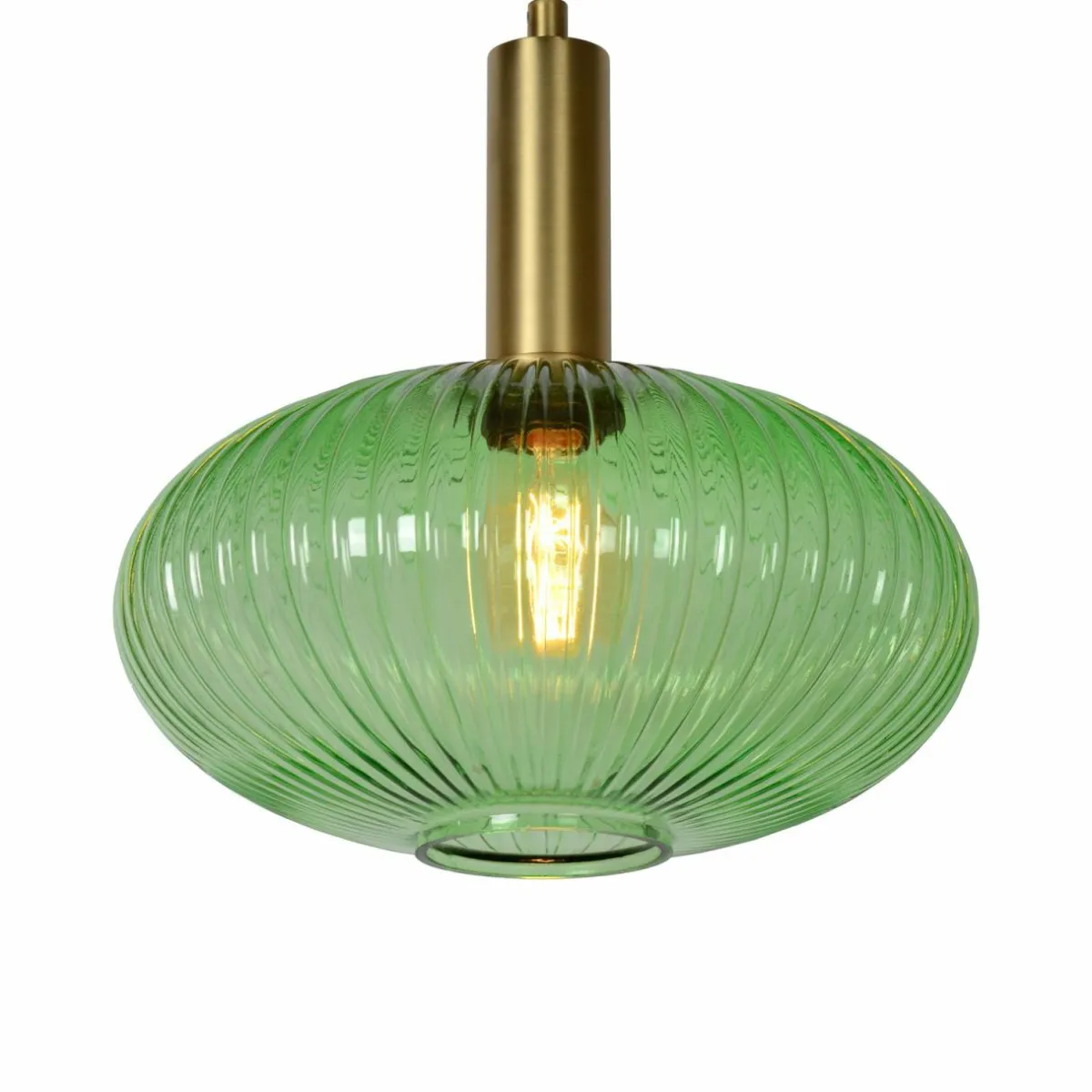 suspension_en_verre_maloto__cm_verte_0.webp Best Lucide Suspension en verre Maloto, Ø 30 cm, verte