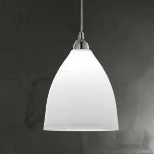 Best Sale Fabas Luce Suspension en verre PROVENZA 20 cm blanc