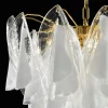 Hot Novaresi Suspension en verre Rondini avec de l’or 24 carats