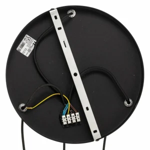 Store TK Lighting Suspension en verre Sapito, à 3 lampes, ambrée
