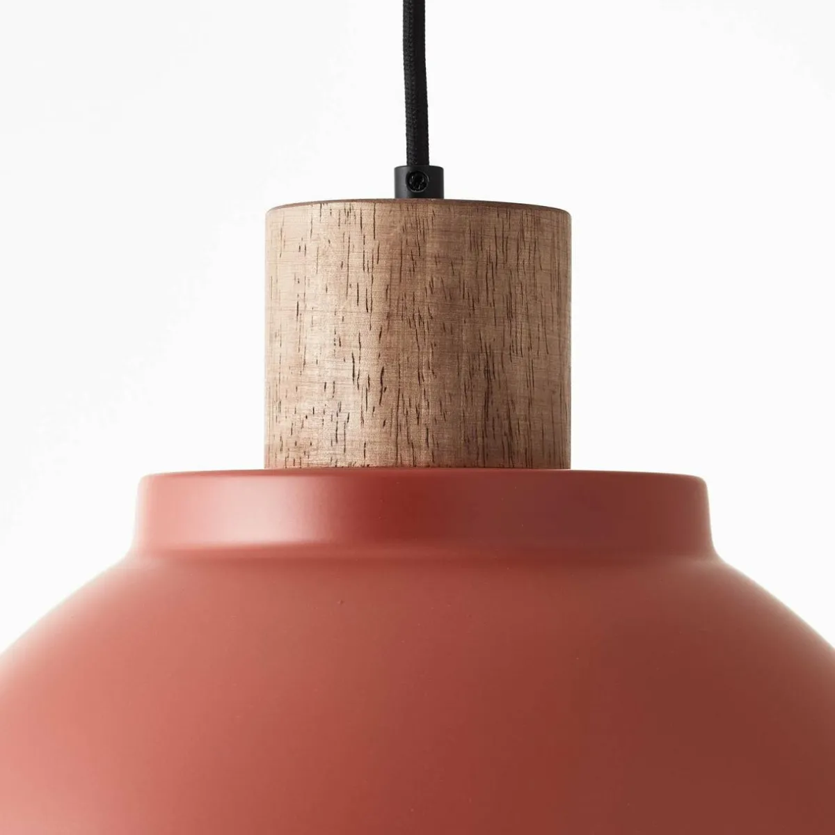 suspension_erena_avec_dtail_en_bois_rouge_0.webp Store Brilliant Suspension Erena avec détail en bois, rouge