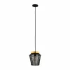 Hot EGLO Suspension Escandidos, noire/dorée, à une lampe