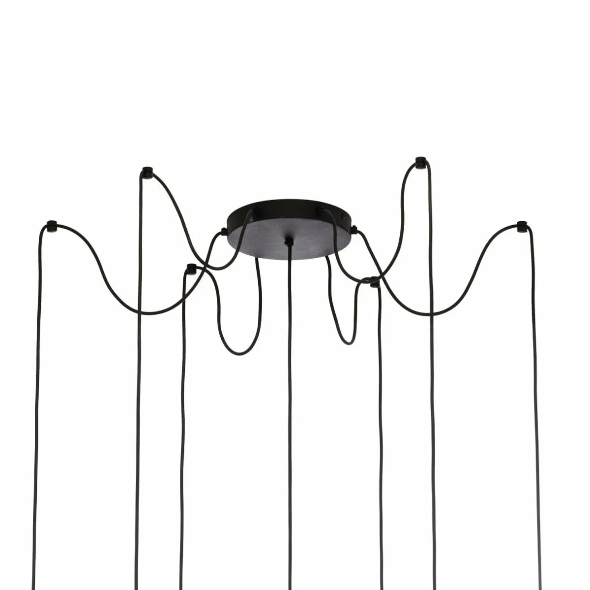 suspension_esme_verre_graphitetransparent__lampes_dcentralis_6.webp Store TK Lighting Suspension Esme, verre, graphite-transparent, 7 lampes, décentralisé