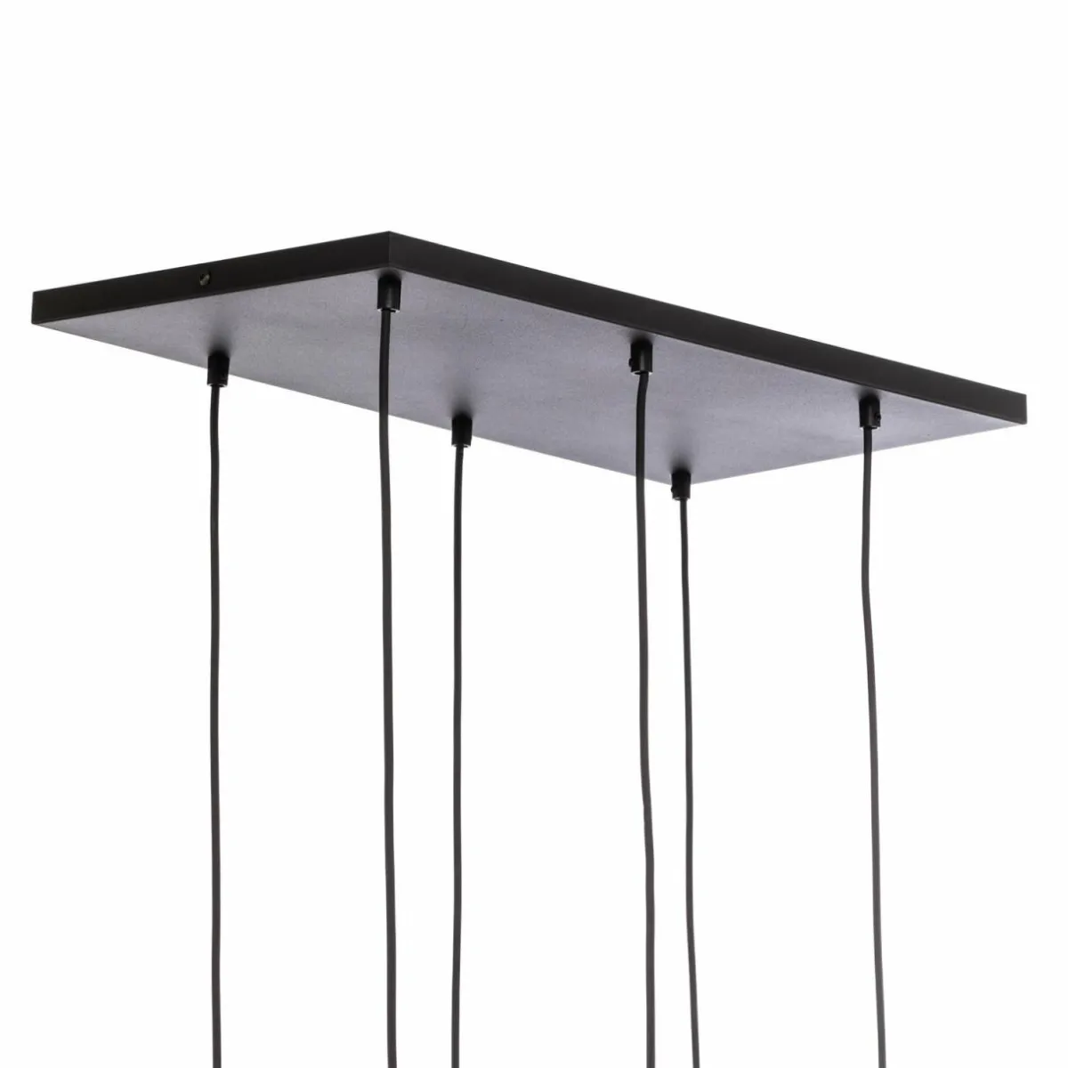 Flash Sale TK Lighting Suspension Esme, verre, multicolore, 6 lampes, rectangle