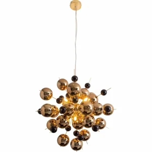 Fashion Näve Suspension Explosion avec sphères dorées