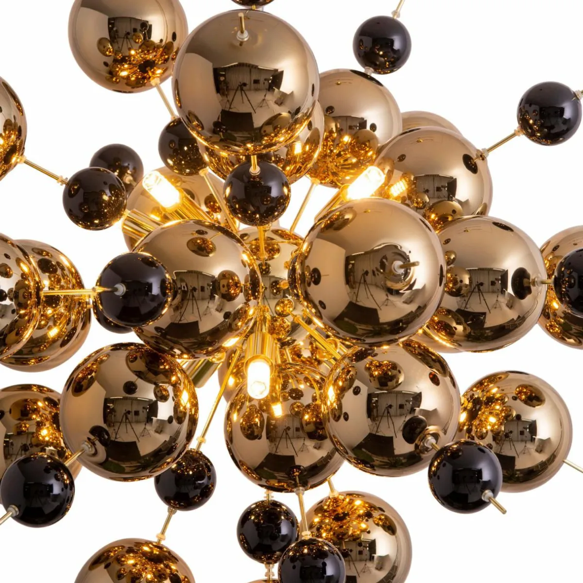 suspension_explosion_avec_sphres_dores_4.webp Fashion Näve Suspension Explosion avec sphères dorées
