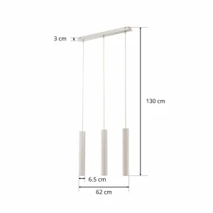 Discount Nowodvorski Lighting Suspension Eye, à 3 lampes, en forme de poutre, blanc