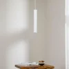 Shop Nowodvorski Lighting Suspension Eye, 1 lampe, blanc, hauteur d'abat-jour 40 cm