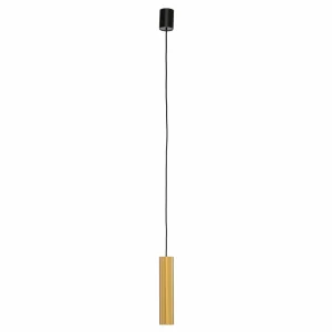 Store Nowodvorski Lighting Suspension Eye, 1 lampe, laiton, hauteur d'abat-jour 25 cm