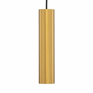 Store Nowodvorski Lighting Suspension Eye, 1 lampe, laiton, hauteur d'abat-jour 25 cm