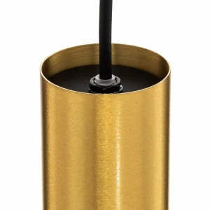 Store Nowodvorski Lighting Suspension Eye, 1 lampe, laiton, hauteur d'abat-jour 25 cm