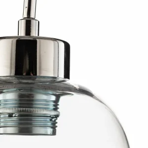 New Luminex Suspension Fill claire/chromée, 1 lampe