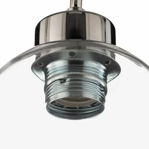 New Luminex Suspension Fill claire/chromée, 1 lampe