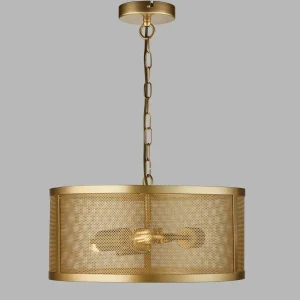 Flash Sale Searchlight Suspension Fishnet, dorée Ø 45 cm