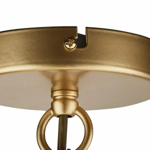 Flash Sale Searchlight Suspension Fishnet, dorée Ø 45 cm