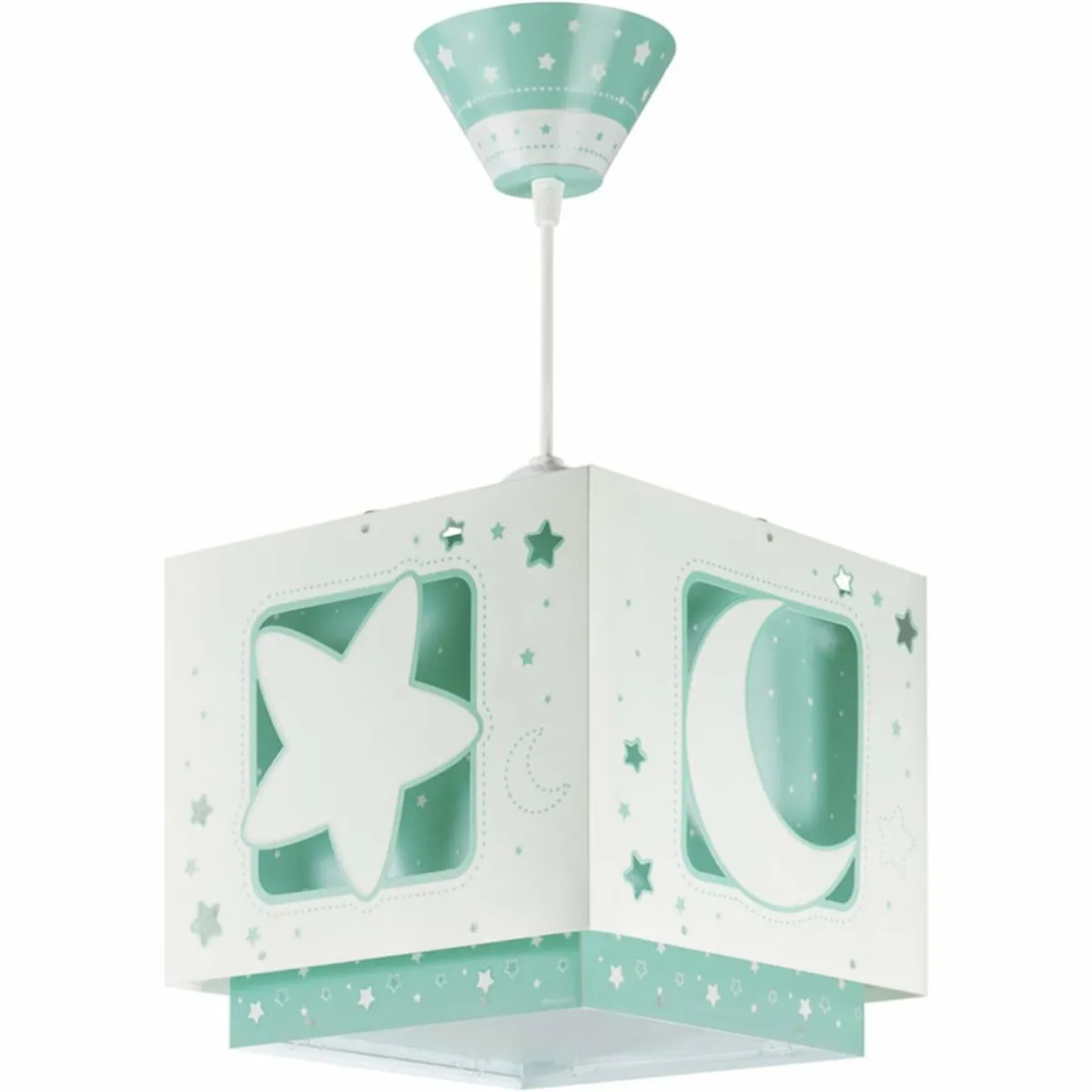 suspension_fluorescente_ciel_nocturne_vert_0.webp Clearance Dalber Suspension fluorescente Ciel nocturne vert