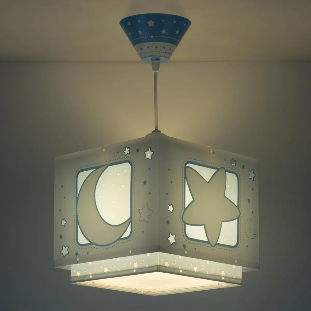 suspension_fluorescente_nachthimmel_bleu_2.webp Shop Dalber Suspension fluorescente NACHTHIMMEL bleu