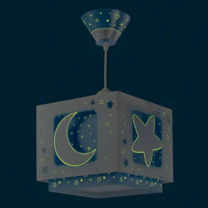 Shop Dalber Suspension fluorescente NACHTHIMMEL bleu