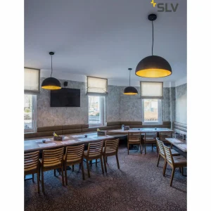 Online SLV Suspension Forchini M 50 cm noir doré