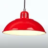Cheap Elstead Suspension Franklin rouge au design rétro
