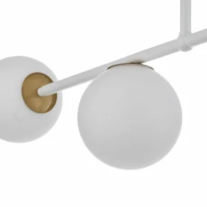 Store SIGMA Suspension Gama 3 à 3 lampes, blanc
