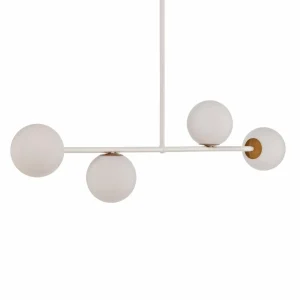 Online SIGMA Suspension Gama 4 à 4 lampes, blanc